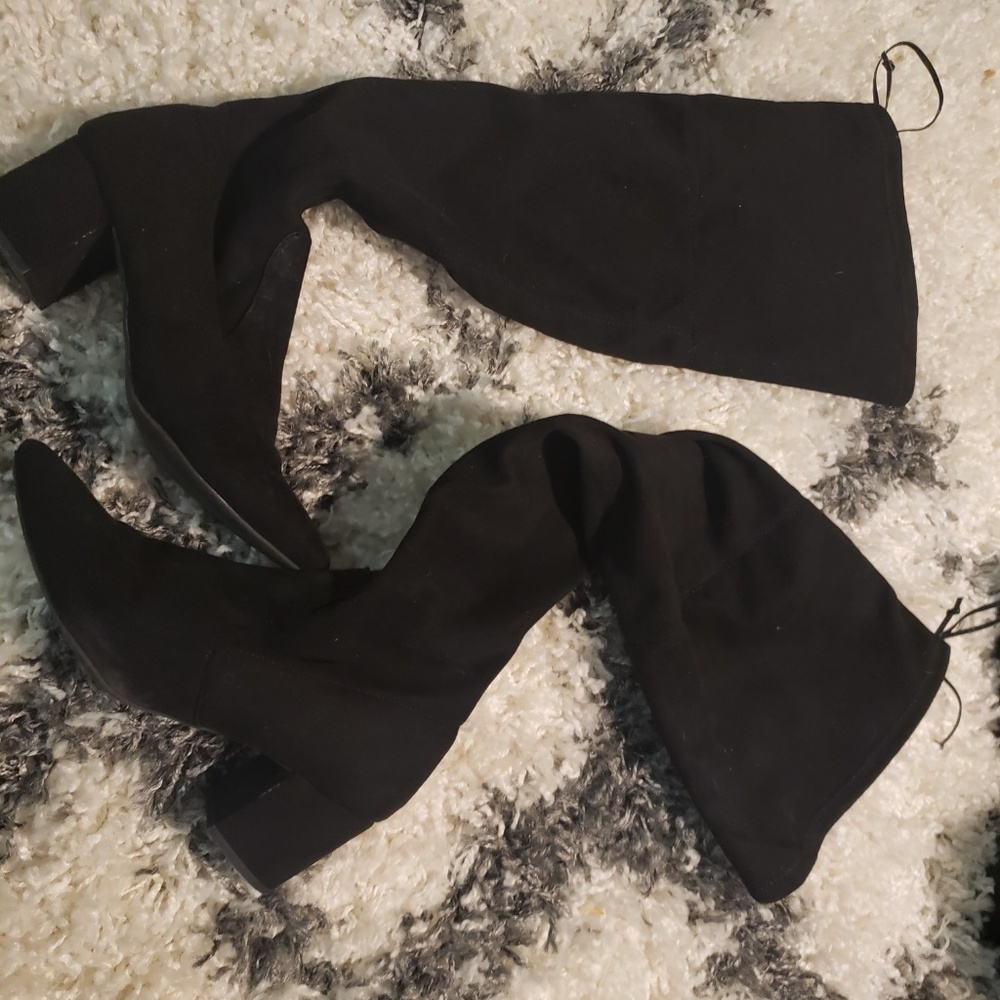 Wild Diva over the knee suede